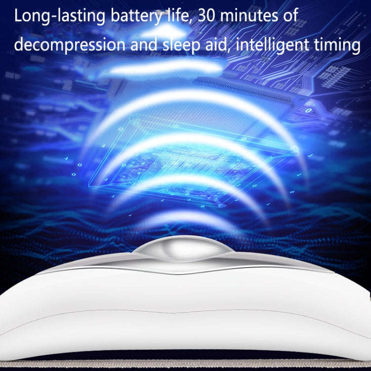 Aimanfun 904 Micro-Current Sleep Aid Portable Wireless Fast Sleep Device(White)
