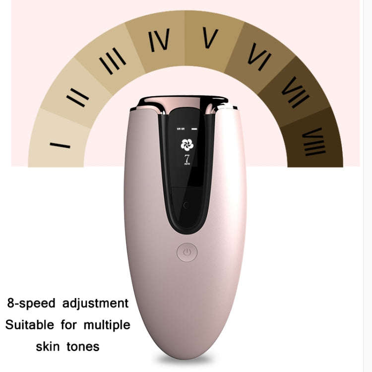 Ladies Laser Hair Removal Device Home IPL Photon Electric Skin Rejuvenation Device, Shape: EU Plu...