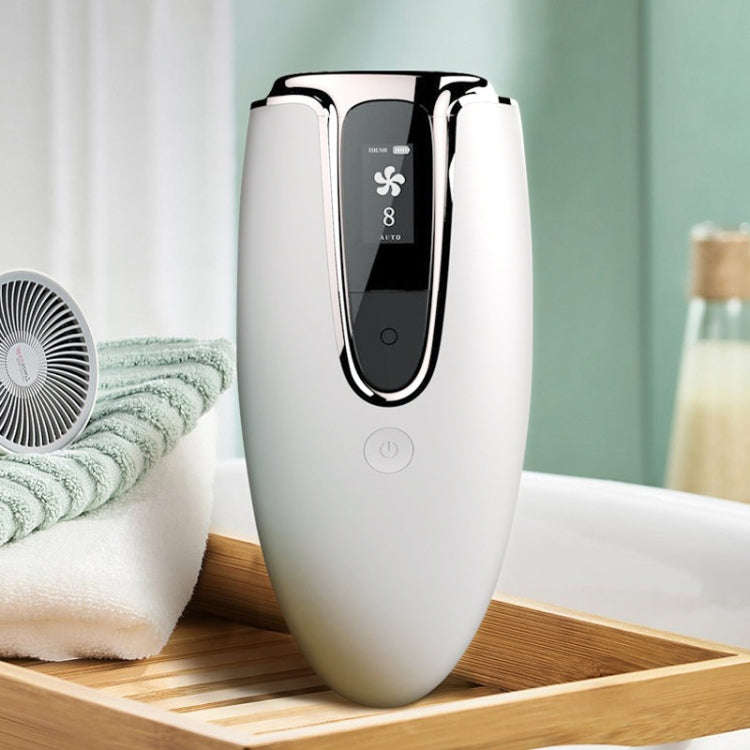 Ladies Laser Hair Removal Device Home IPL Photon Electric Skin Rejuvenation Device, Shape: EU Plu...