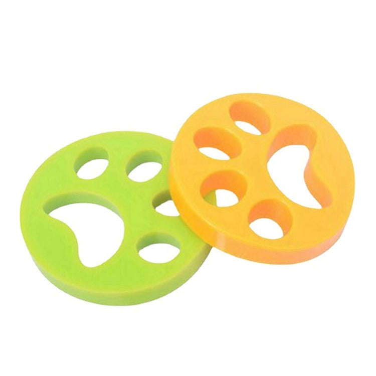 Washing Machine Pet Hair Remover, Color: Round(OPP Package)