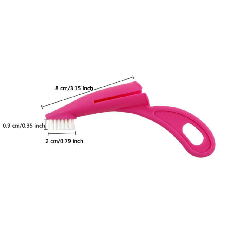 Pet Finger Toothbrush Cat And Dog Oral Cleaning Tool Soft Brush(White)