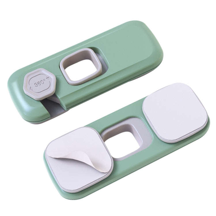 Children Anti-pinch Hand-opening Door Safety Lock(Green)