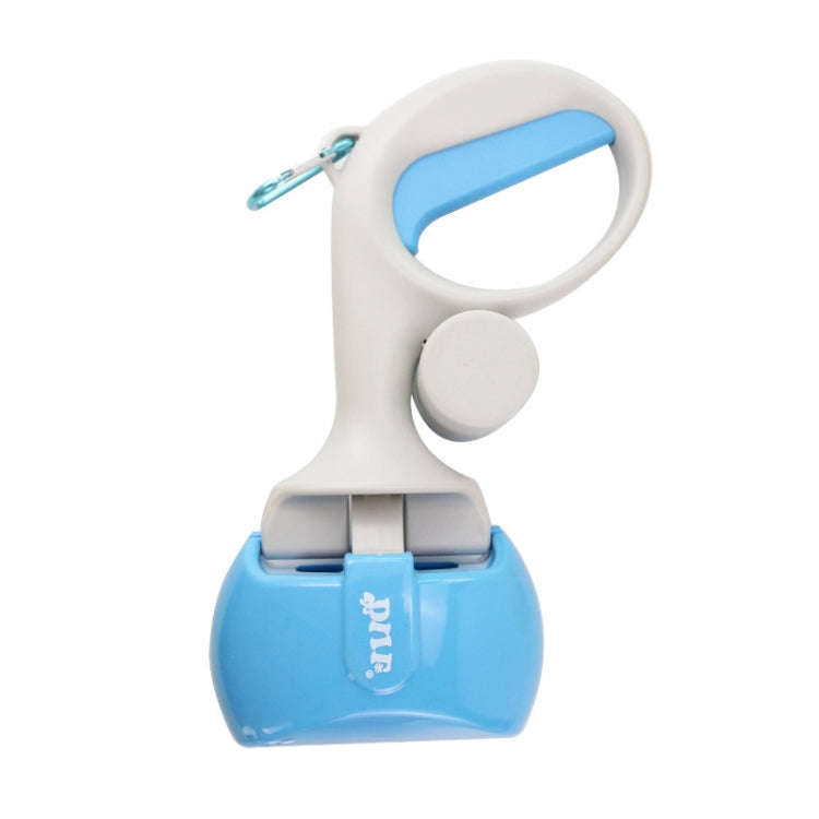 Portable Pet Toilet Picker With Garbage Bag(Blue)