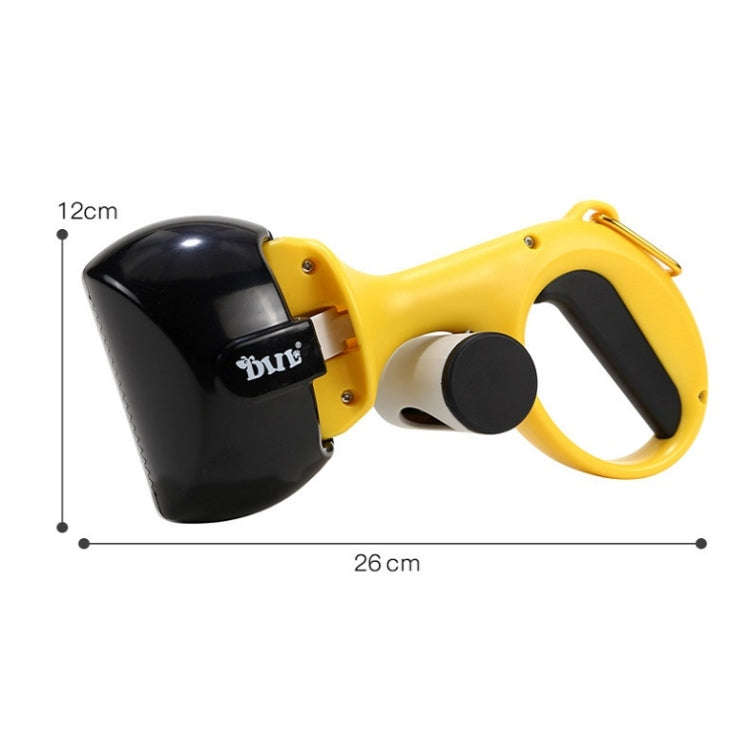 Portable Pet Toilet Picker With Garbage Bag(Black)