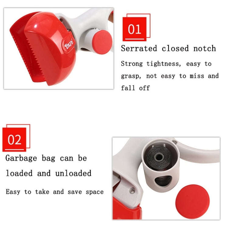 Portable Pet Toilet Picker With Garbage Bag(Black)