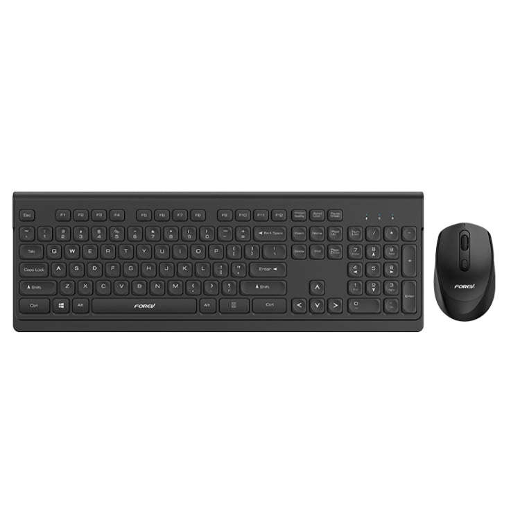 FOREV FV-W306 Wireless Keyboard and Mouse Set(Black)