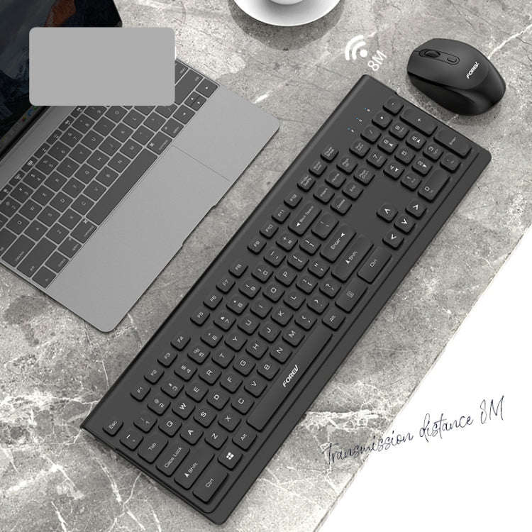 FOREV FV-W306 Wireless Keyboard and Mouse Set(Black)