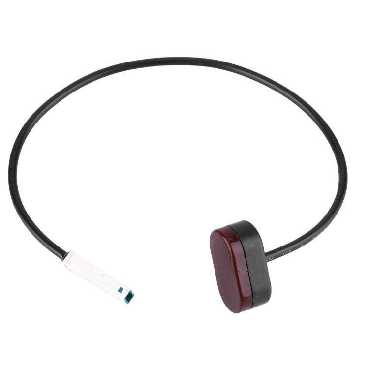 For Xiaomi Mijia M365 Scooter Rear Fending Plate Tail Light Brake Light With Cable & Chip(Black)