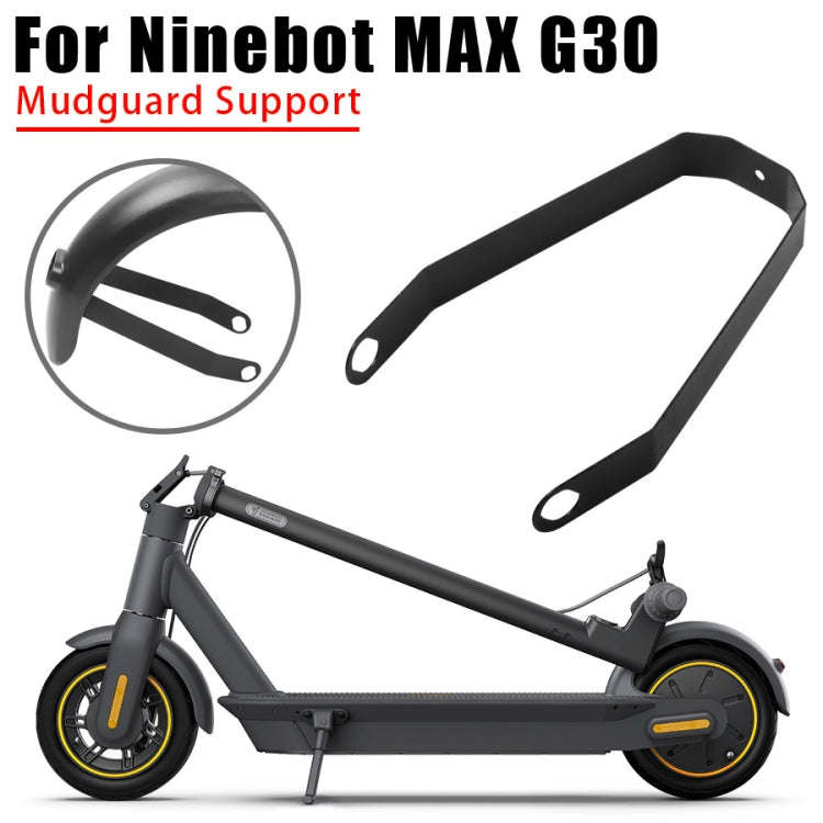 Electric Scooter Rear Mudguard Bracket For Ninebot MAX G30(Red)