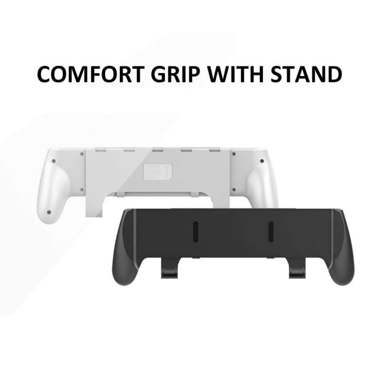 JYS NS218 Multifunctional Game Console Integrated Protective Case With Grip  For Switch OLED(White)