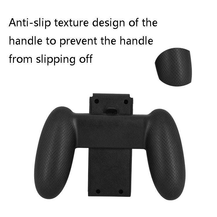 KJH NS-072 ABS Integrated Design Game Grip For Switch OLED(White)