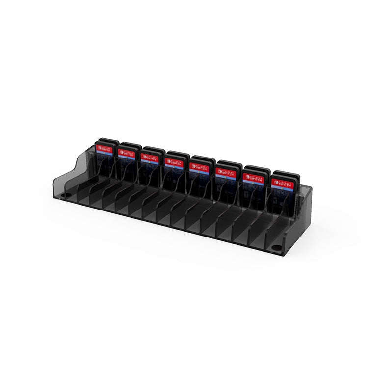 KJH NS-059 Game Card Box Storage Rack Can Store 16 Pieces For Switch(Black)