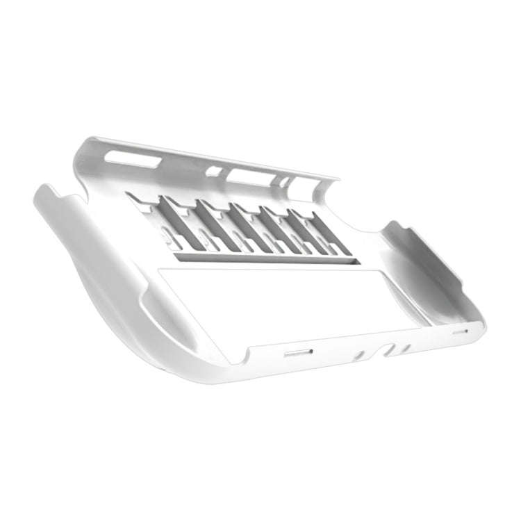 SND-481 Host Semi-Package PC Protective Shell Accommodate 6 Game Cards For Switch OLED(Transparent)