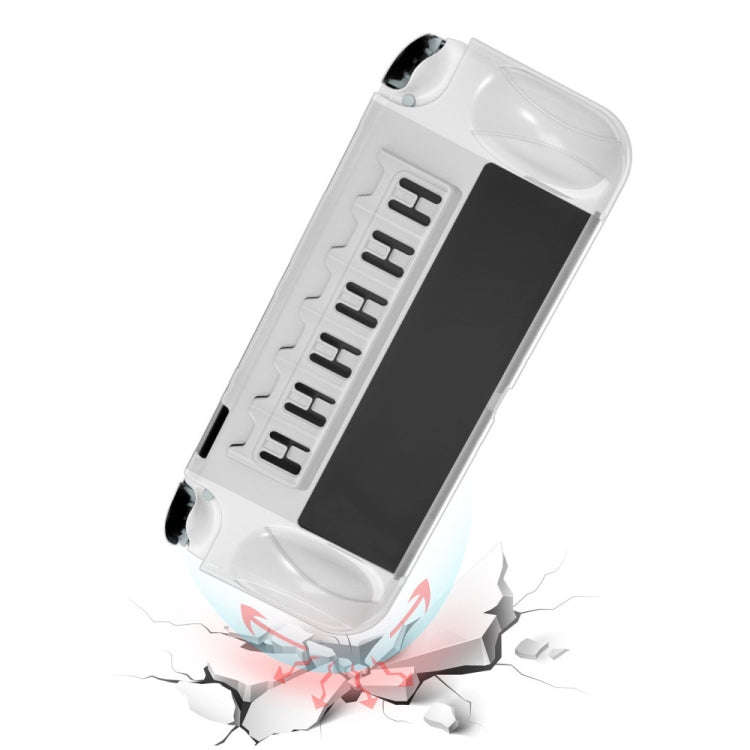 SND-481 Host Semi-Package PC Protective Shell Accommodate 6 Game Cards For Switch OLED(Transparent)