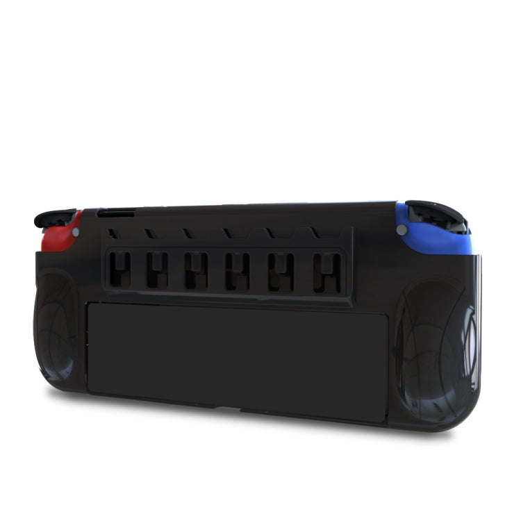 SND-481 Host Semi-Package PC Protective Shell Accommodate 6 Game Cards For Switch OLED(Transparent)