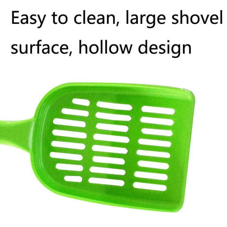 93817 Pet Cleaning Supplies Grid Cat Litter Scoop Color Random Delivery