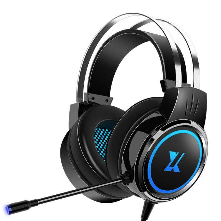 Heir Audio Head-Mounted Gaming Wired Headset With Microphone, Colour: X8 7.1 Sound Upgrade (Black)