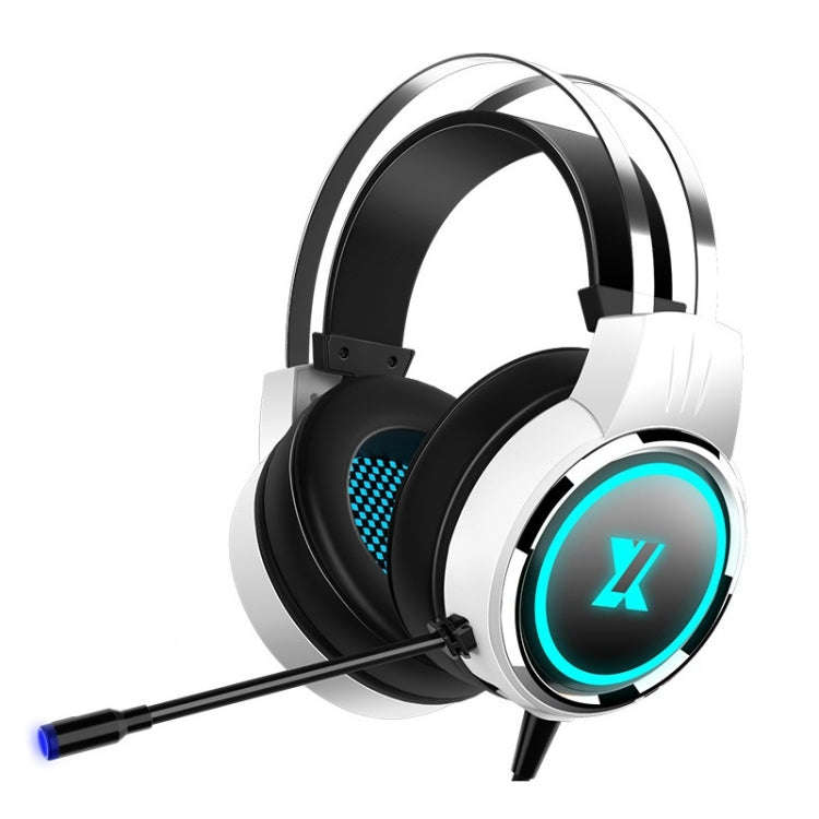 Heir Audio Head-Mounted Gaming Wired Headset With Microphone, Colour: X8 Double Hole Upgrade (Sta...