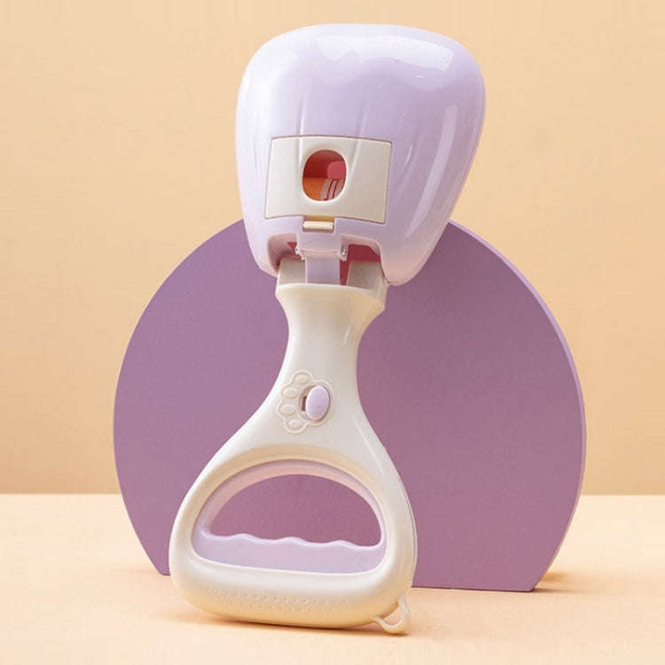 Portable Pet Toilet Picker with Garbage Bag(Purple)