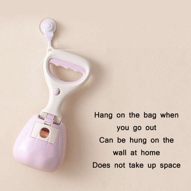 Portable Pet Toilet Picker with Garbage Bag(Blue)