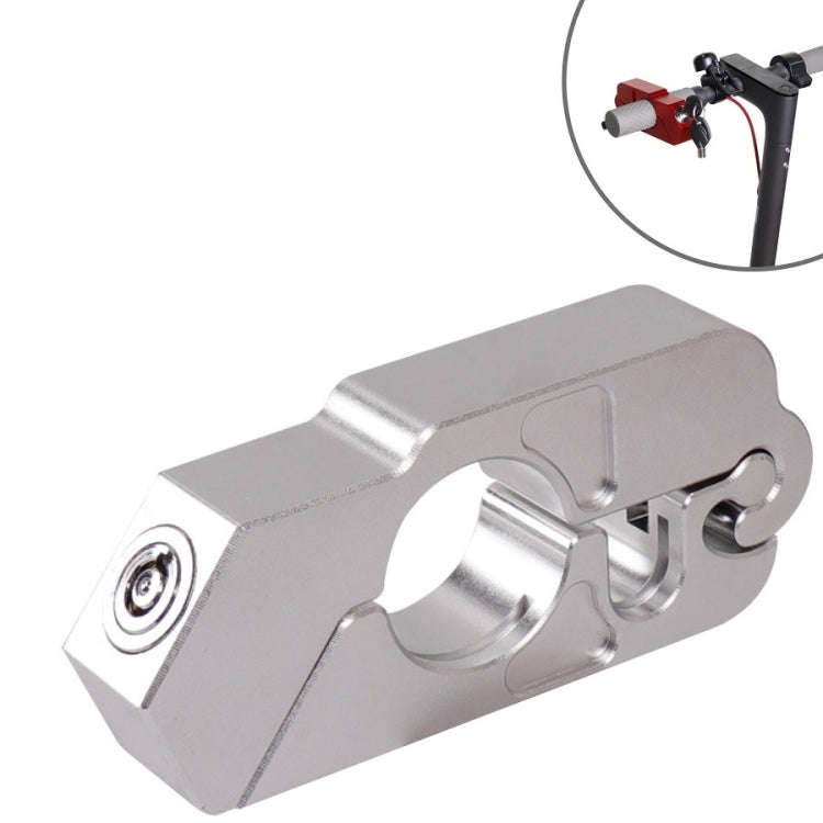 Electric Scooter Handlebar Lock For Xiaomi Mijia M365(Silver)