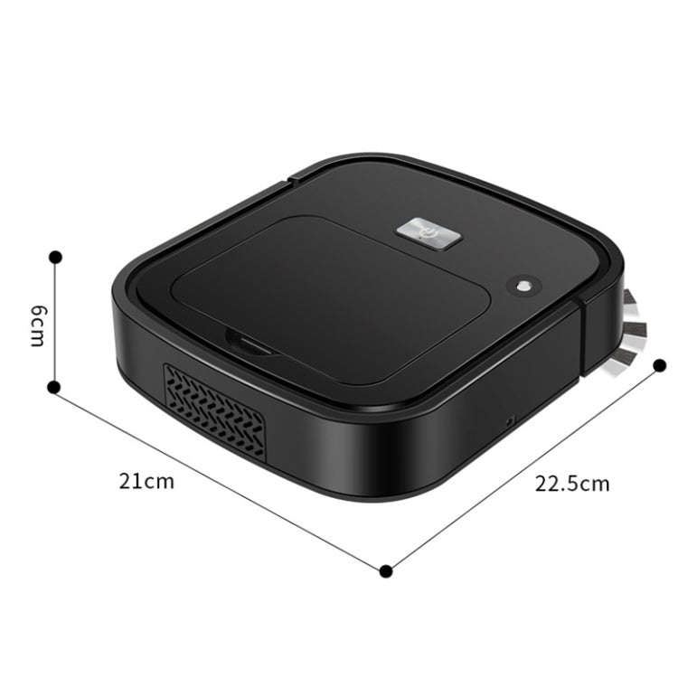3 in 1 Smart USB Charging Sweeping Machine, Specification: Spray Type (China Red)