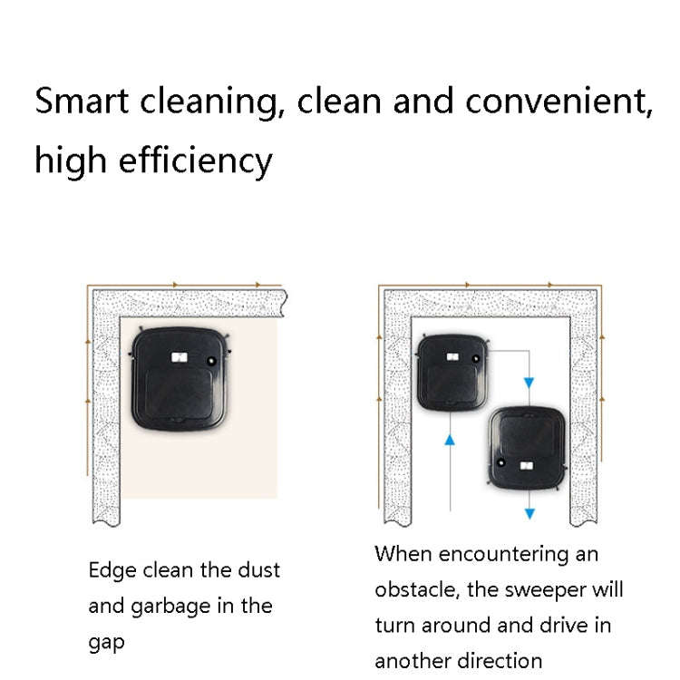 3 in 1 Smart USB Charging Sweeping Machine, Specification: Spray Type (China Red)
