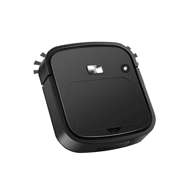 3 in 1 Smart USB Charging Sweeping Machine, Specification: Spray Type (Cool Black)