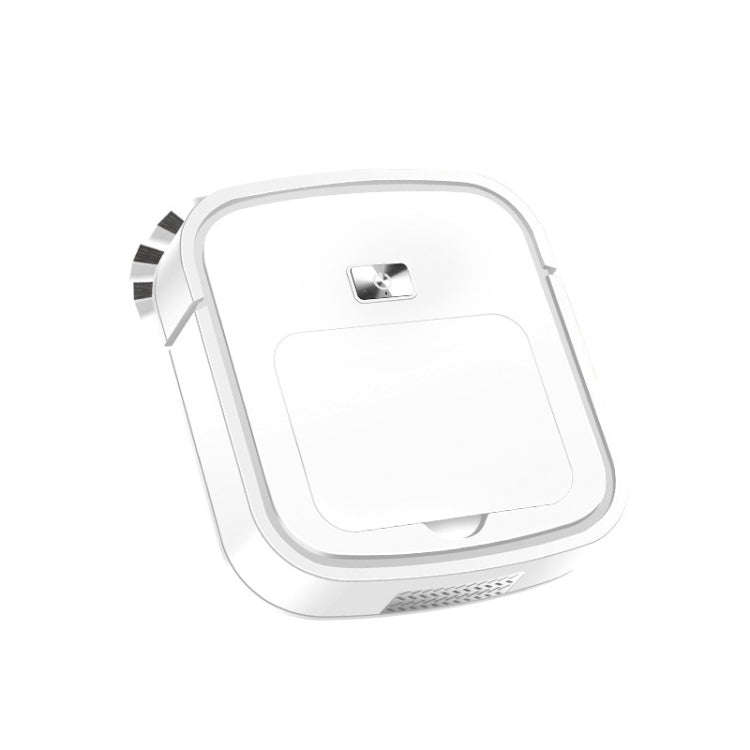 3 in 1 Smart USB Charging Sweeping Machine, Specification: Pearl White