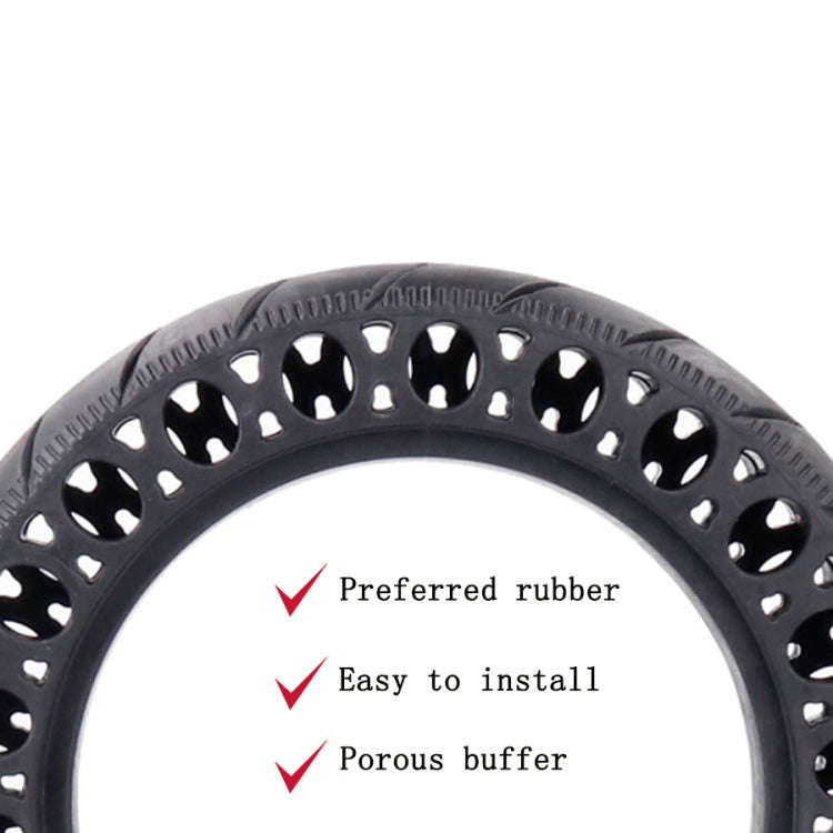 9.5 inch Electric Scooter Shock-Absorbing Honeycomb Solid Tires For Xiaomi Mijia M365(Orange)