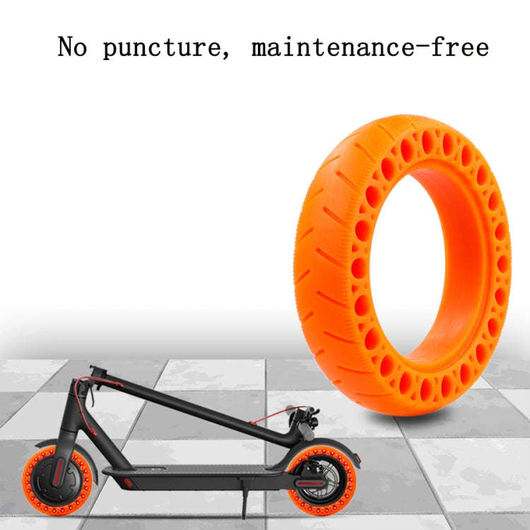 9.5 inch Electric Scooter Shock-Absorbing Honeycomb Solid Tires For Xiaomi Mijia M365(Black)