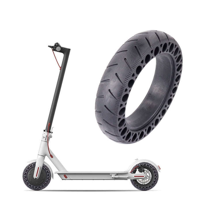 9.5 inch Electric Scooter Shock-Absorbing Honeycomb Solid Tires For Xiaomi Mijia M365(Orange)
