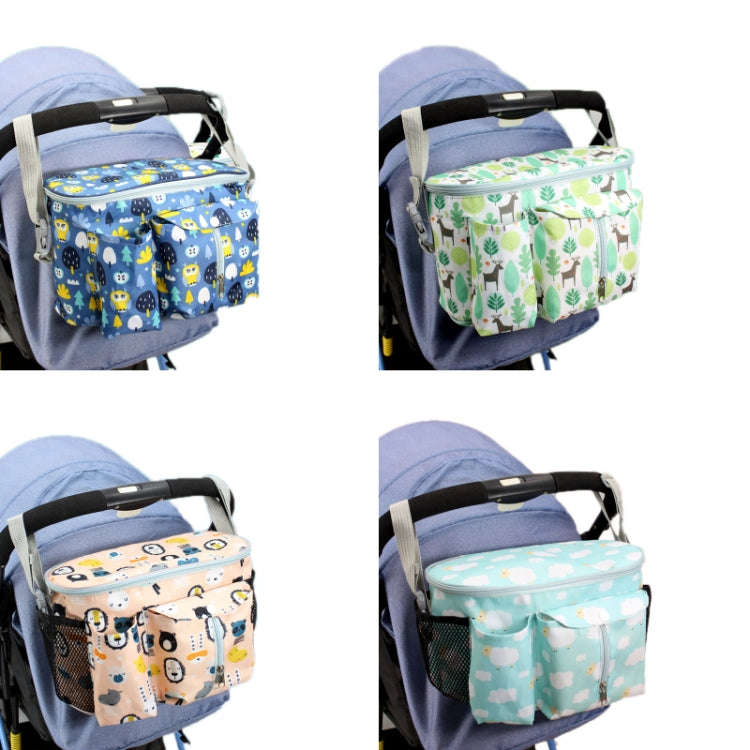 Multifunctional Baby Stroller Storage Bag, Colour: Denglin Deer