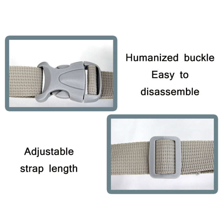 Multifunctional Baby Stroller Storage Bag, Colour: White Alpaca + Lateral Pocket