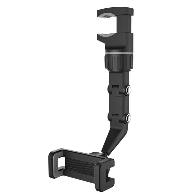 Multifunctional Vehicle-mounted Video Shooting Rearview Mirror Bracket(Grey)