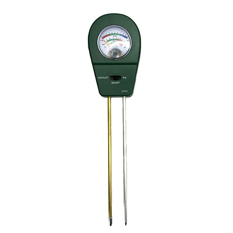 LY101 Flower And Grass Soil Detector PH Cantoneal Alkalin Testor(Green)