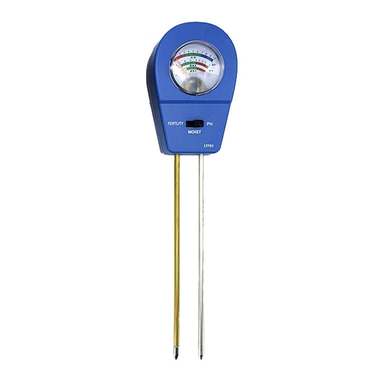 LY101 Flower And Grass Soil Detector PH Cantoneal Alkalin Testor(Blue)