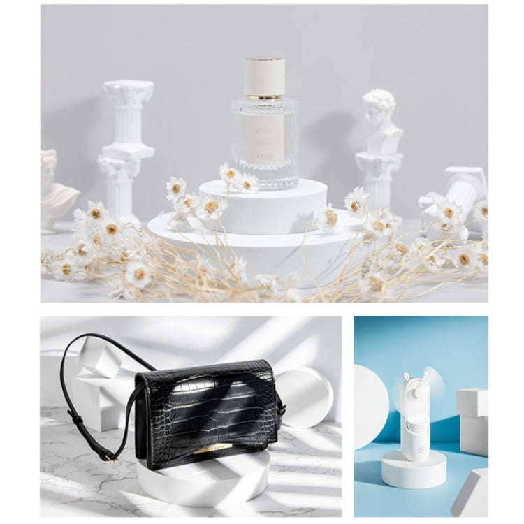 16 In 1 Photography Geometry Foam Cube Photo Studio Props(White)