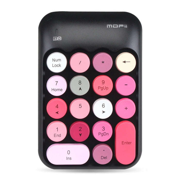 MOFii X910 2.4G 18 Keys 1600 DPI Wireless Numeric Keypad(Black)
