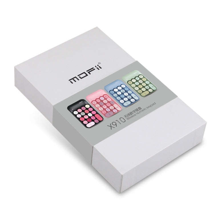 MOFii X910 2.4G 18 Keys 1600 DPI Wireless Numeric  Keypad(Pink)