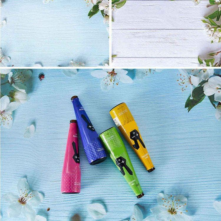 3D Stereo Double-Sided Photography Background Paper(Blue White)