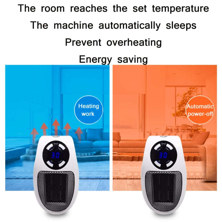 Household Multifunctional Intelligent Temperature Control Small Heater, Specification: US Plug