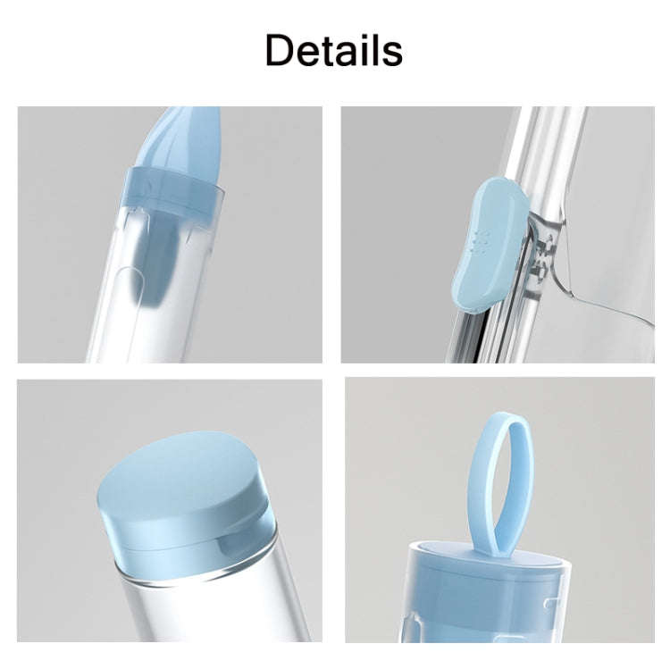 ETRAVEL Travel Portable Folding Toothbrush Set(White)