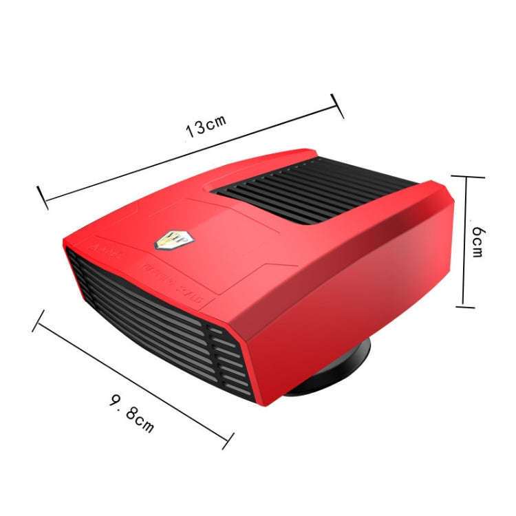 8265 Vehicle-Mounted Cooling And Heating Fan Defogger(24V Black)