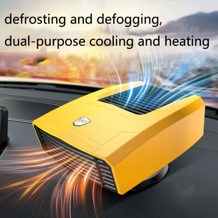 8265 Vehicle-Mounted Cooling And Heating Fan Defogger(24V Red)