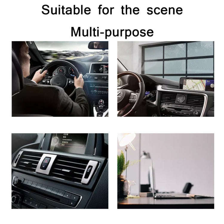 Car Diamond Suction Cup Mobile Phone Holder(Green)