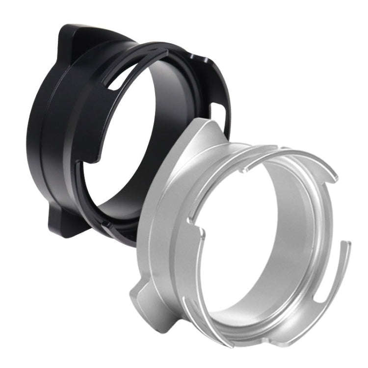 GOP8954 Alloy Coffee Powder Receiving Ring For Bofu 8 Series(Silver)