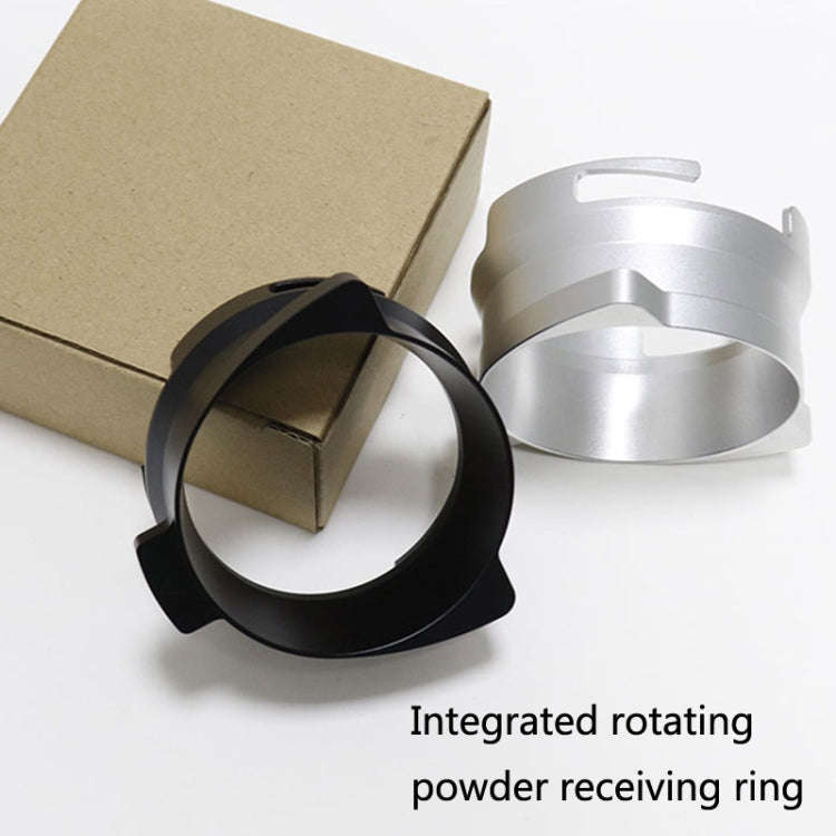 GOP8954 Alloy Coffee Powder Receiving Ring For Bofu 8 Series(Silver)