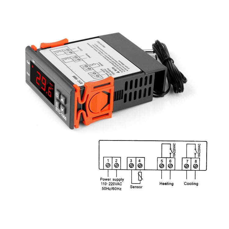 STC-1000 Aquarium Incubation Seafood Machine Electronics Number Microcomputer Temperature Control...