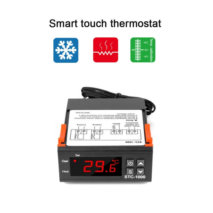 STC-1000 Aquarium Incubation Seafood Machine Electronics Number Microcomputer Temperature Control...